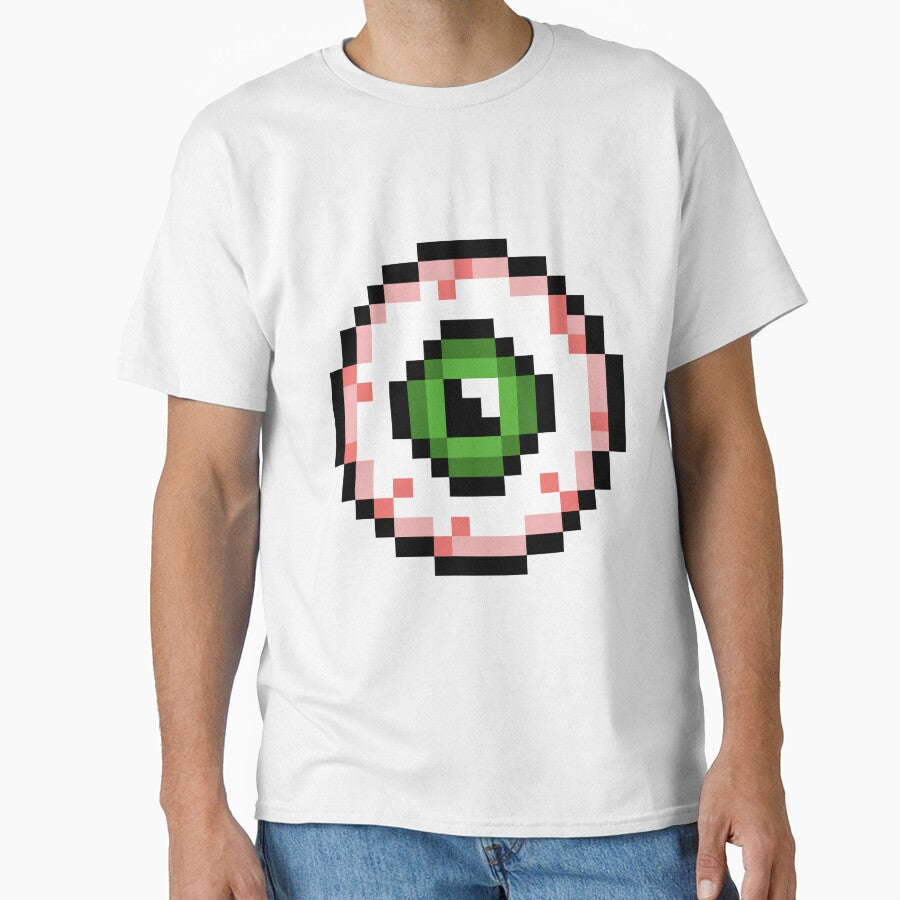 Green Eye Pixel Art by minimalgoldn