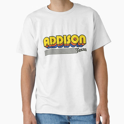 Addison, Texas | Retro Stripes by retroready