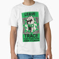 Leave No Trace t shirt - Ecology t shirt - Wile Nature t-shirt - Off Grid - Trekking - Wild Walking - Forest Walks by happygiftideas