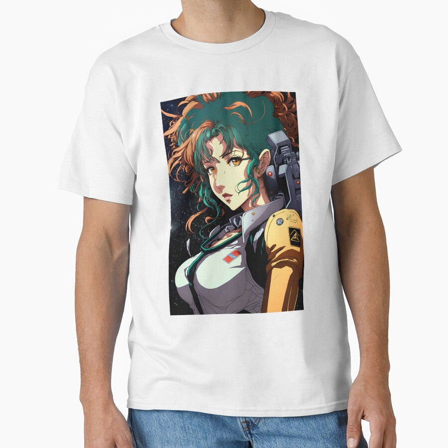 Anime Girl Cute Space Ranger Cowboy by Bubblebuk