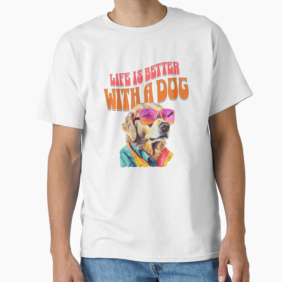 life is better with a dog - yellow lab by KimRG