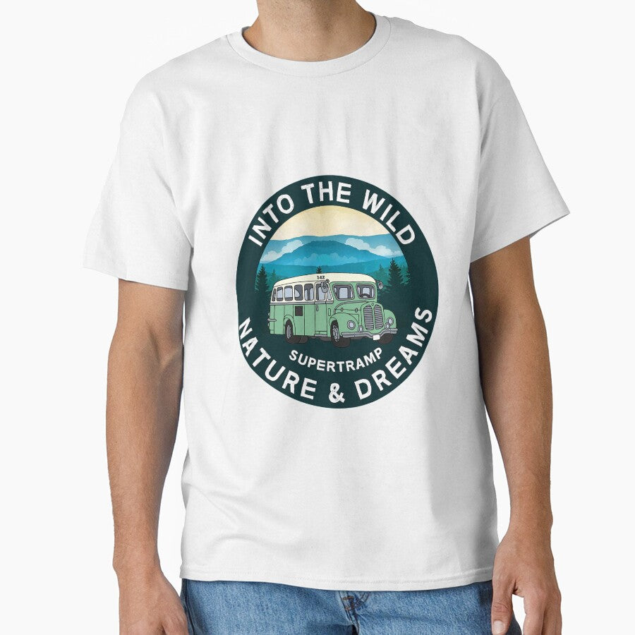 Into The Wild - Leave No Trace Respect Shirt - Supertramp - Respect Nature t-shirt - Protect nature t shirt - Wanderlust Nature by happygiftideas
