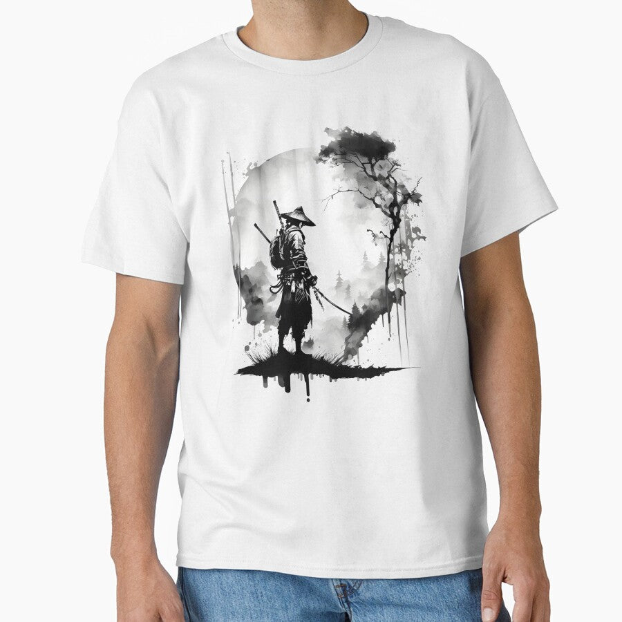 SAMURAI Vintage Retro Japanese Art by Lycoris Design Lab