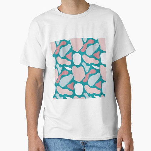Abstract liquid shapes pattern by Aysel's Designs