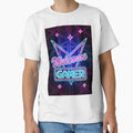 Welcome Gamer Neon Art Typography by Vectorheroes