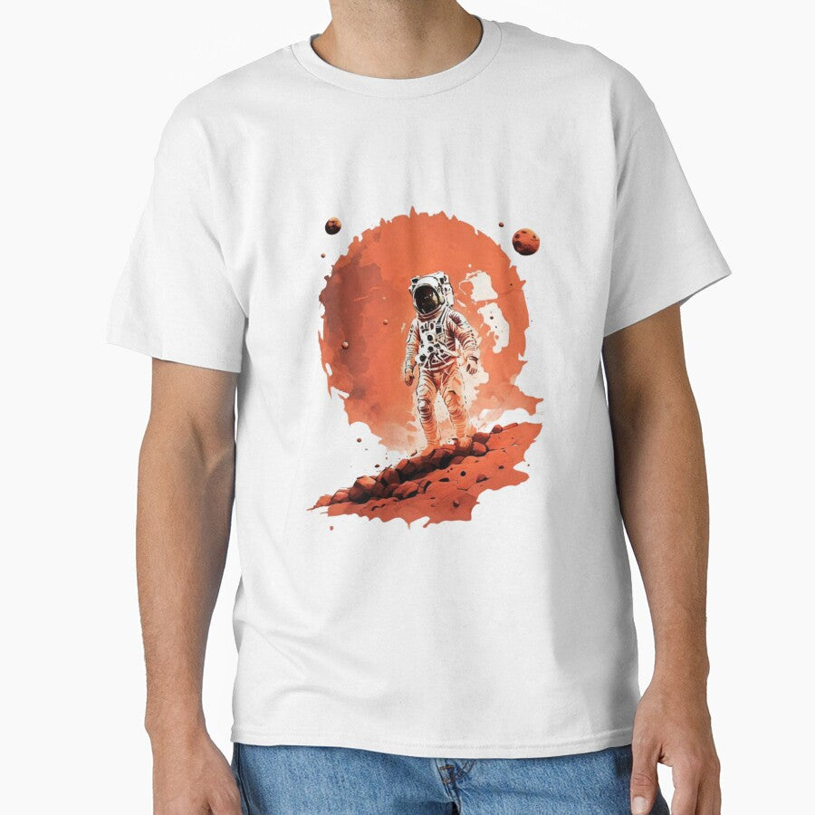 Astronaut Exploring Space/Journey Beyond Earth by Hubert  GrafikaExpressArtistry