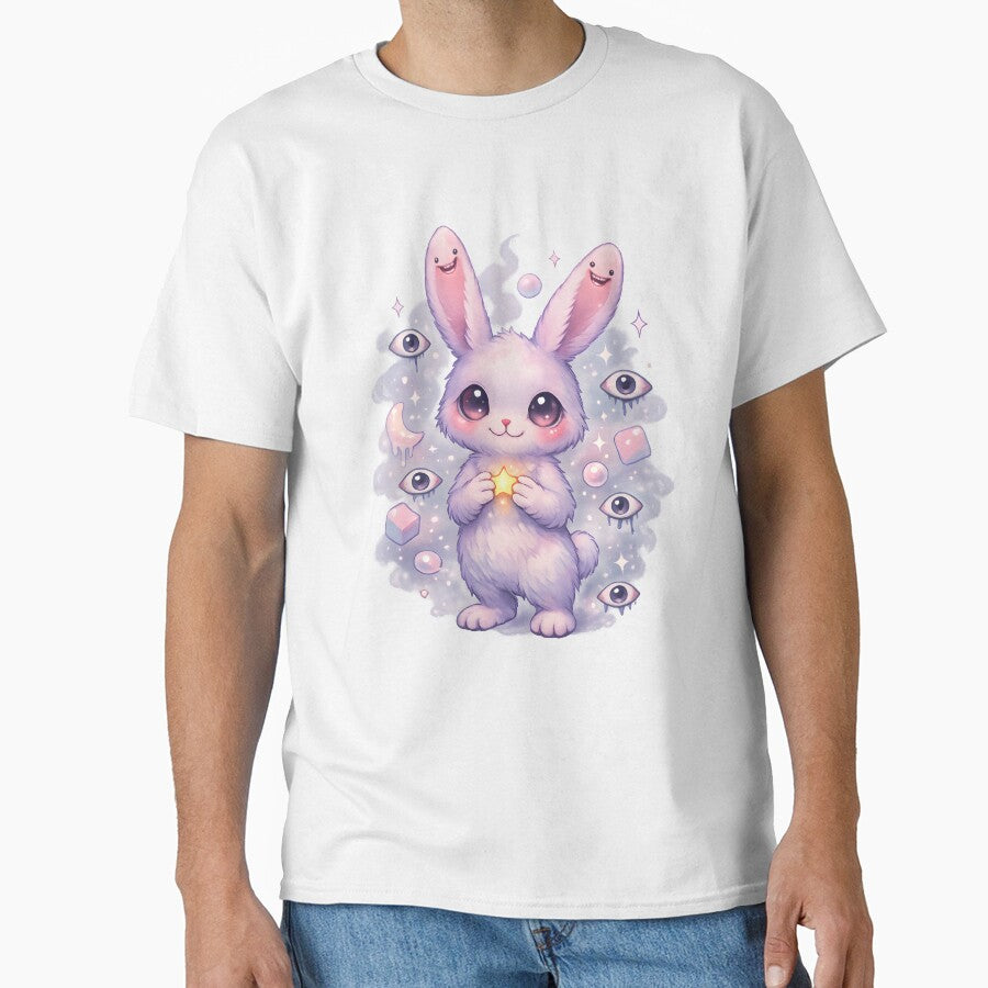 Ear‑Mouth Bunny – Cute Dreamcore Surreal Pet by Rawecz Studio