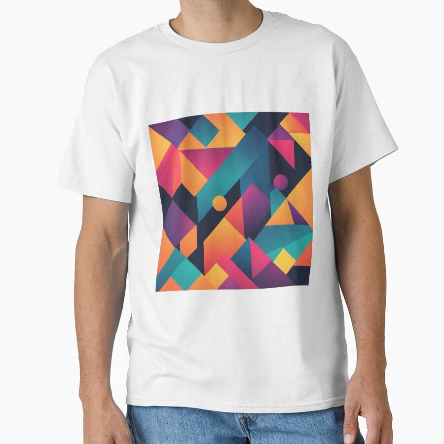 Vibrant Abstract Geometric Art – Modern Colorful Pattern Design by ethnicdigital