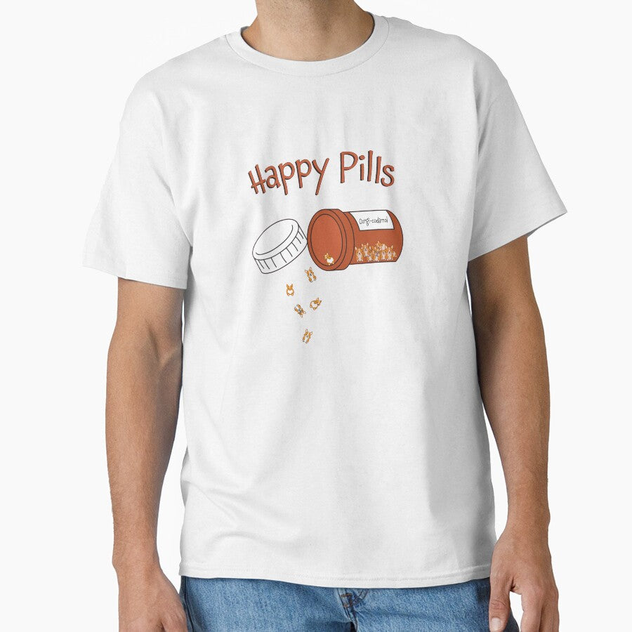 Corgi Happy Pills by Basic  Beach