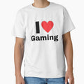 I Love Gaming Minimalist Design by ZetaDream