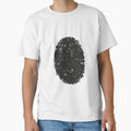 Grainy Abstract Black Textured Shapes by Ailiida