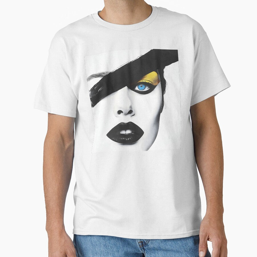 Minimalist abstract woman print by dcrc