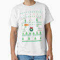 Disc Golf Frisbee Ugly Christmas Sweater Merry Discmas by BuynPose