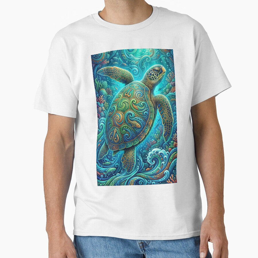 GREEN SEA TURTLE by likbatonboot
