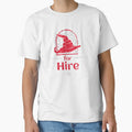 Wizard for Hire DND T-shirt Design | Dungeons and Dragons T-shirt by GenerationalArt