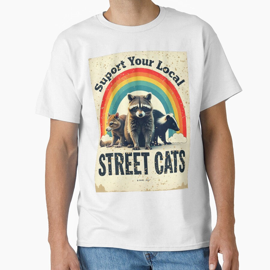 Street Cats - Urban and bold T-shirt by wanado