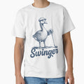 Swinger Golf Goose Golfer Golfing Gift by gunaone-design