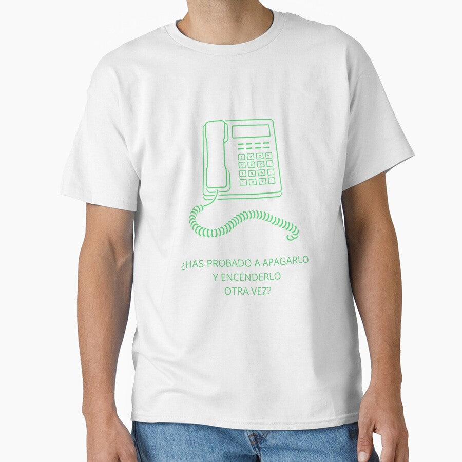 Computer Humor: Have you tried turning it off and on again? by PingAndPrint