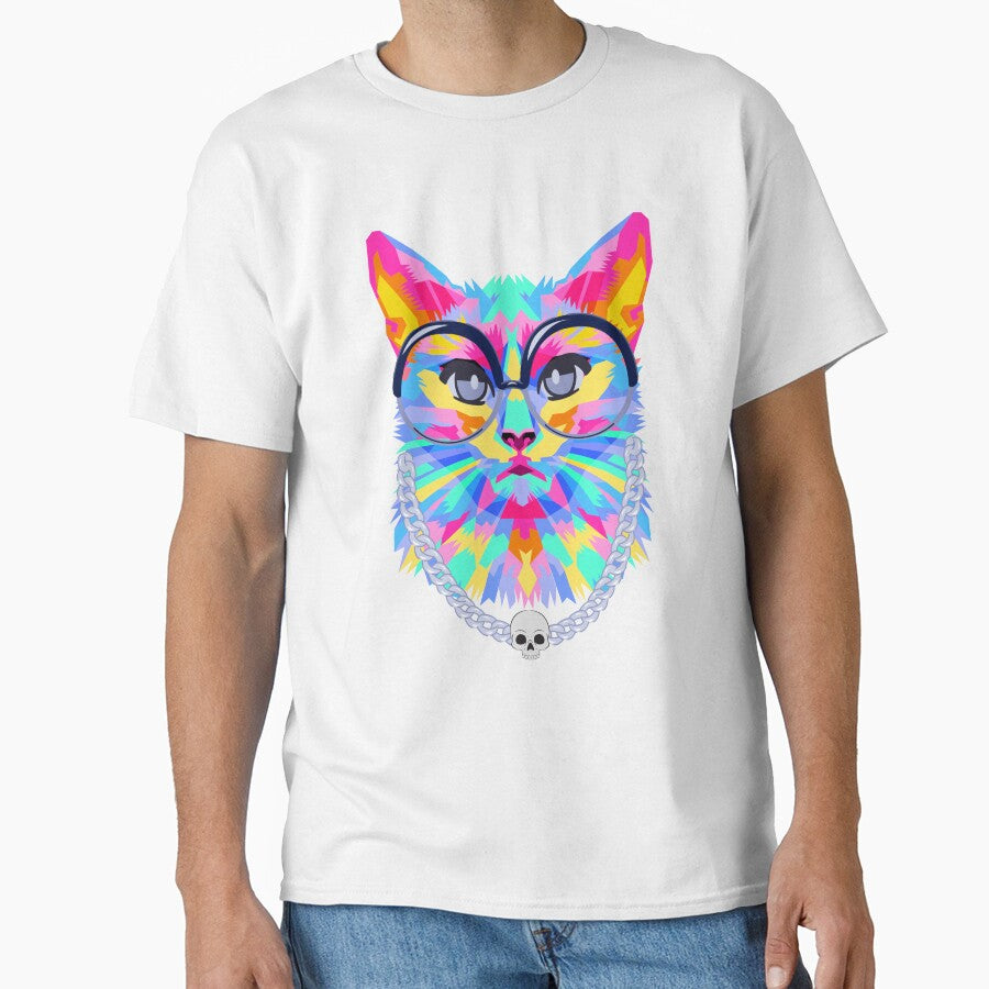 Cat colorful looking thug by Shenuka93