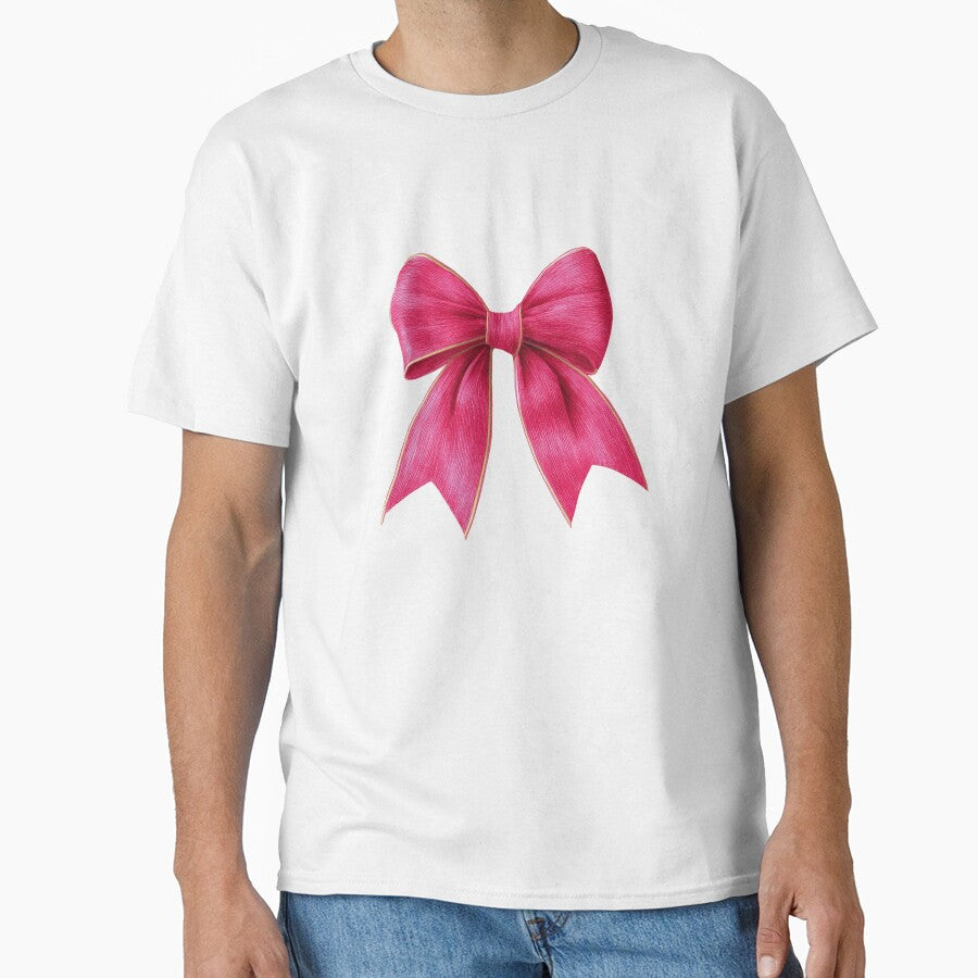Bright Pink bow by MendaciousMina