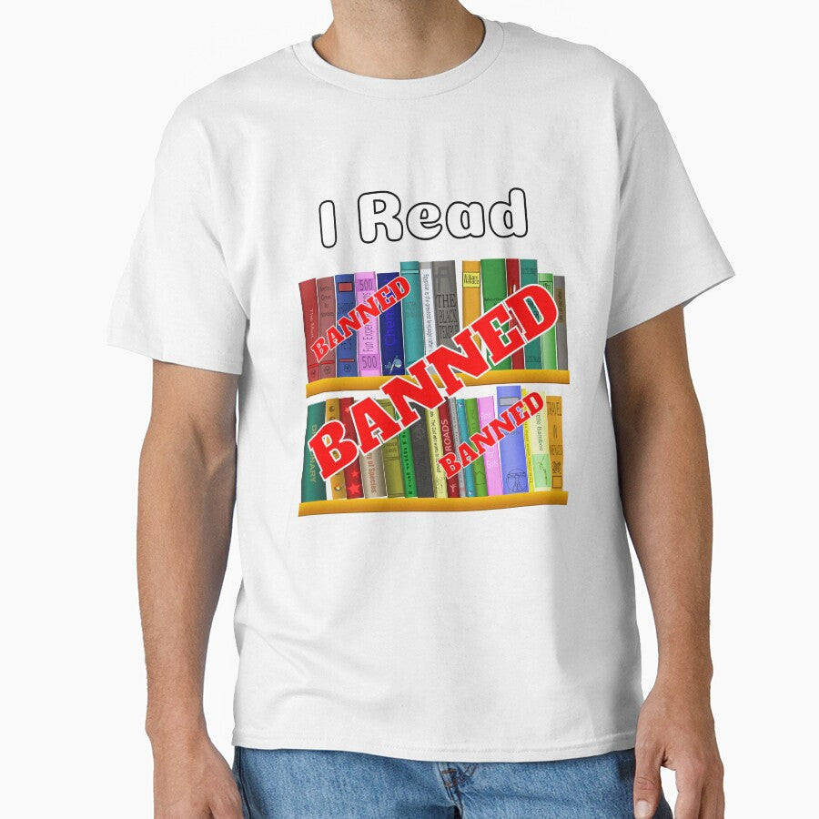 I Read Banned Books - Library World Book Day by Digitalme Designs