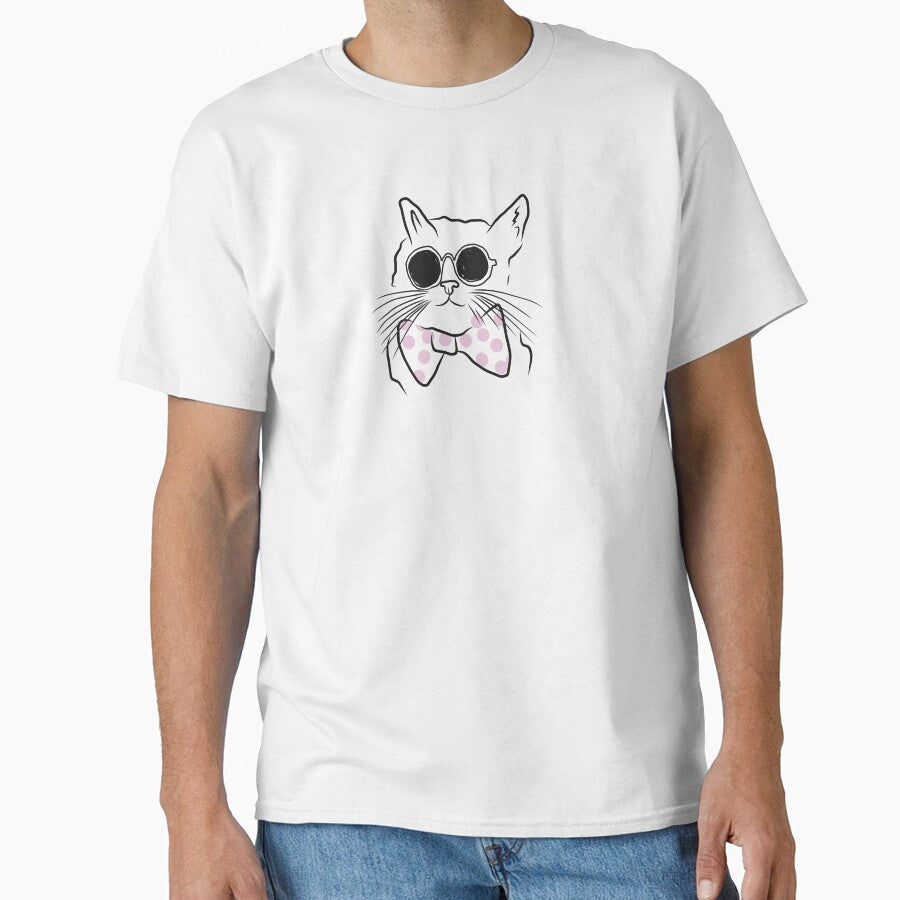 Cat cool sunglasses funny minimalist cat lover by Tropical Blood