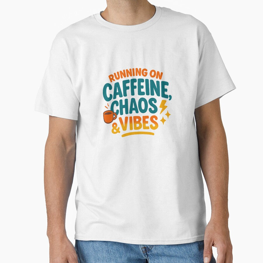 Running on caffeine chaise & vibes by Tiffany's Designs