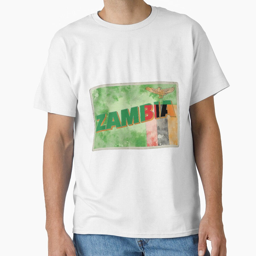 Zambia vintage style retro souvenir by DeveloperProp0