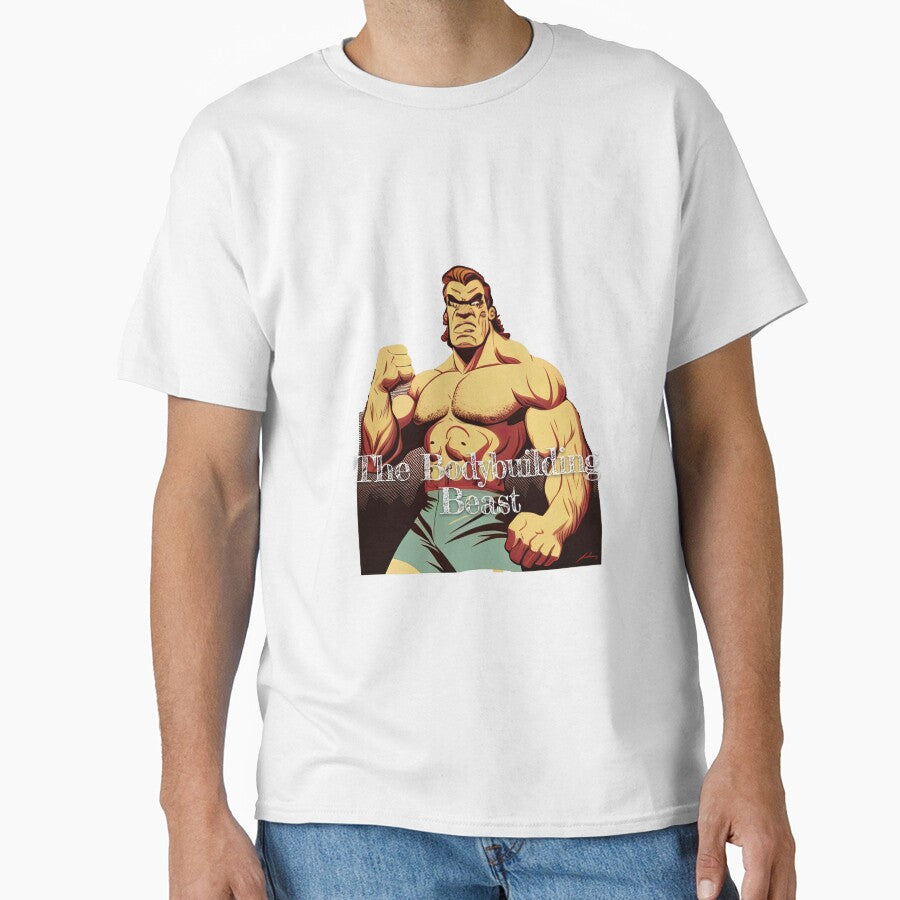 The Bodybuilding BeastDesignBodybuilding Fitness Gym Workout Exercise Merch Print Design by tengamerx