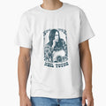 Neil Young Blue Portrait Graphic Design by ArmandaBischo