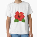 Red Hibiscus flower by PMDesigns222