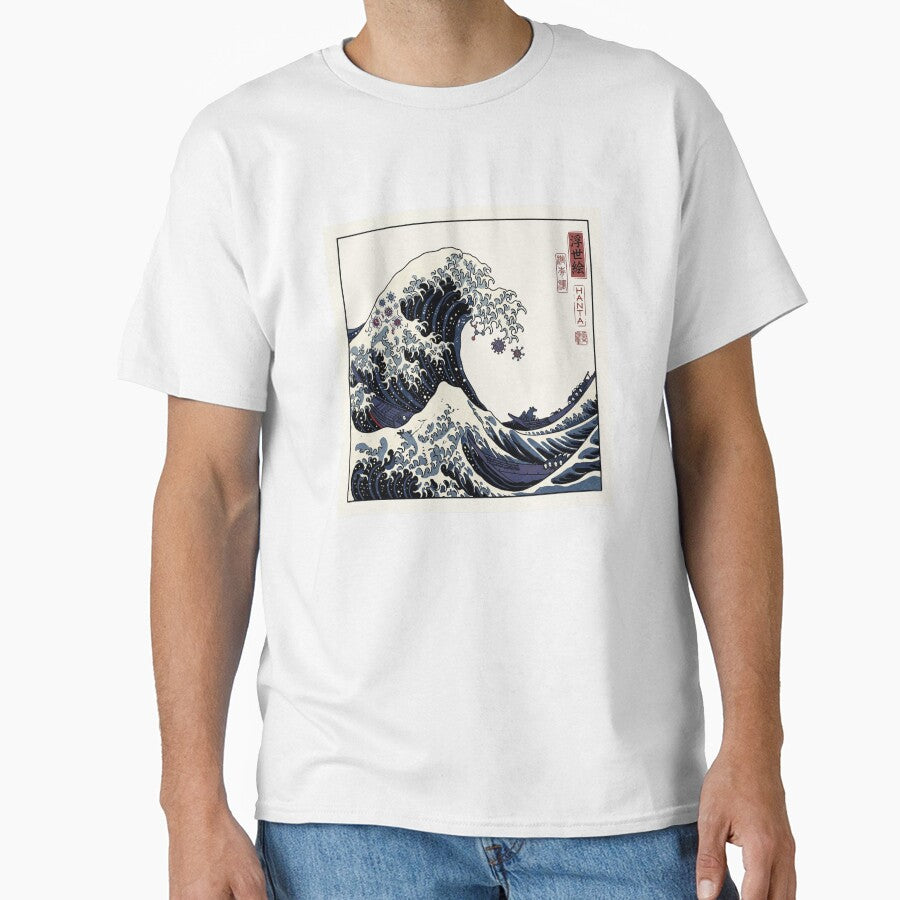 Hantavirus Great Wave of Rodents Ukiyo-e by DuckOddity