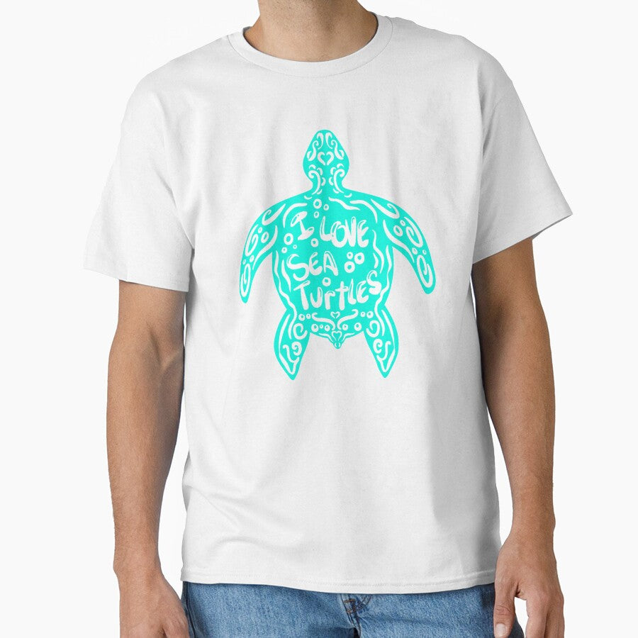 I Love Sea Turtles by AmbyArtist