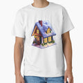 Cute Pixel Winter Cabin with Snowy Roof and Warm Glow by BankMano