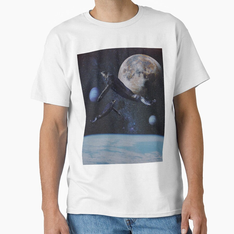 Space Whales Retro Collage by julesanderson