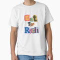 Eat the Rich – Ransom-Style Cutout Letters Design by Ren's Red