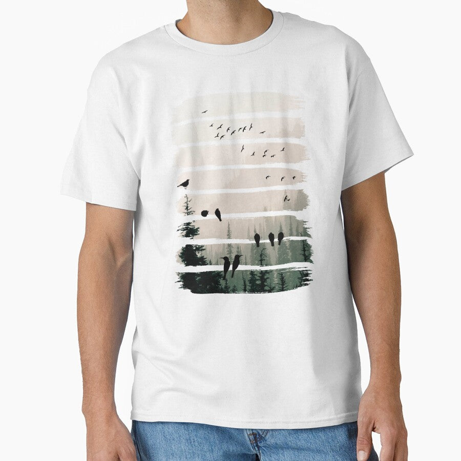 Birds Watching Birds At Sunset by maryedenoa