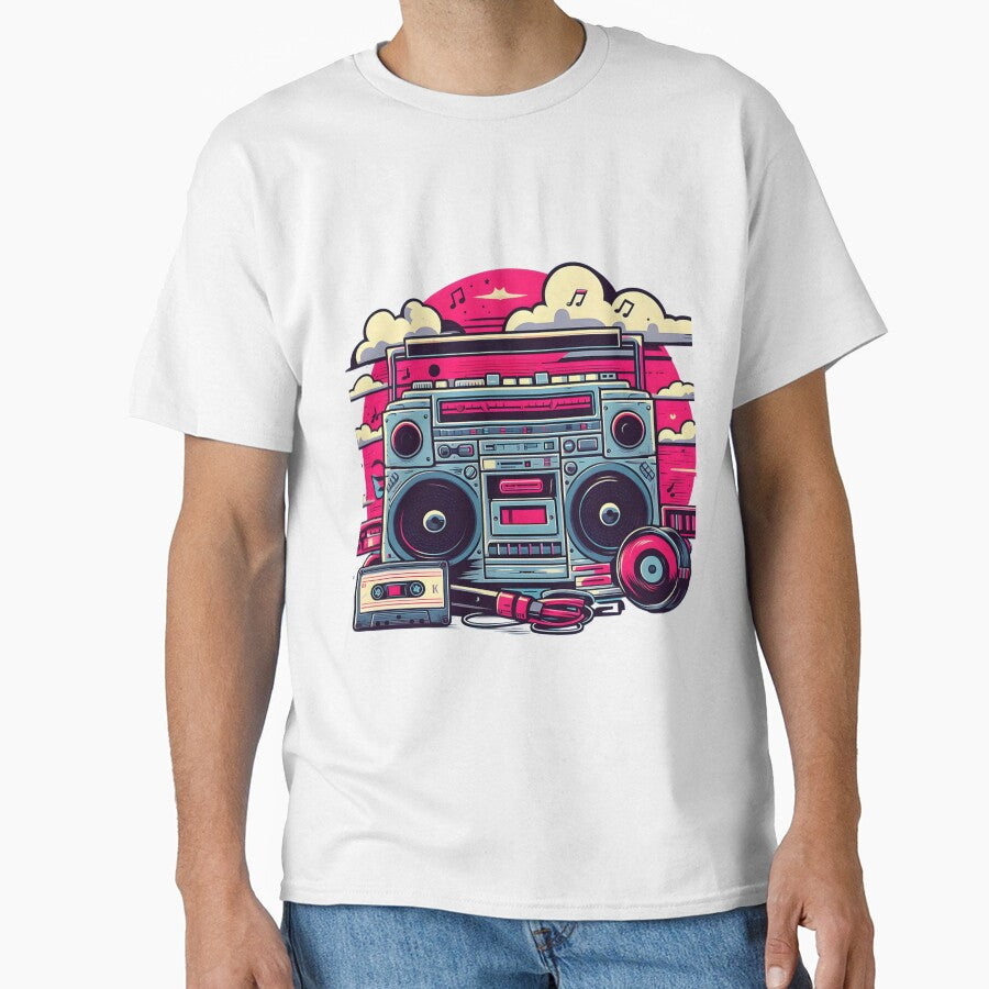 90'S Retro Boombox by elinateaundra