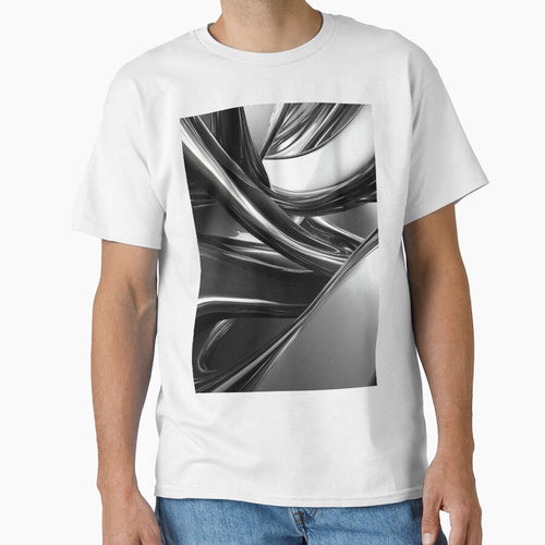 Abstract Metallic Curves in Black and White by lematworks