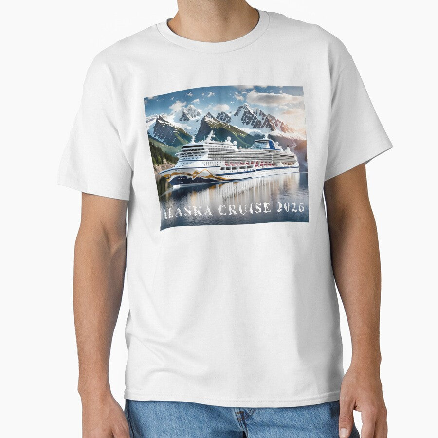Majestic Alaska Cruise 2026 with Mountain Backdrop by StrasznyWilk