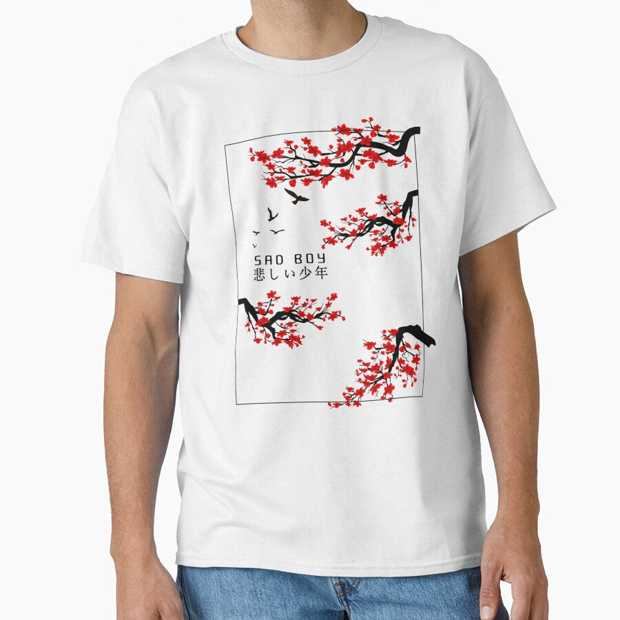 Sad Boy Japan Aesthetic Clothes Korean Streetwear Vaporwave by Hitagivapor