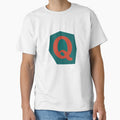 Letter Q - Colorful Cutout Paper Collage Alphabet Initial by uncoXab