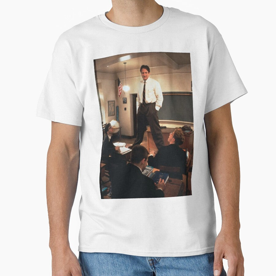 ;stand man Dead Poets Society poster poster by retharkraus