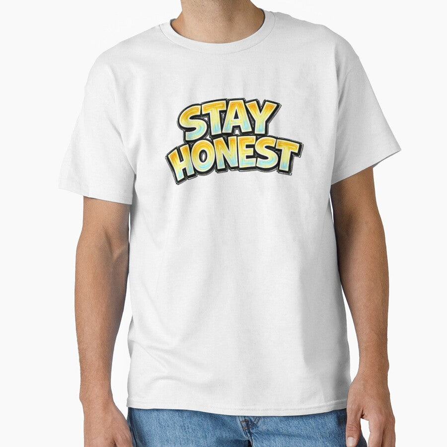 STAY HONEST – hand drawn childlike typography by Mac Sketches