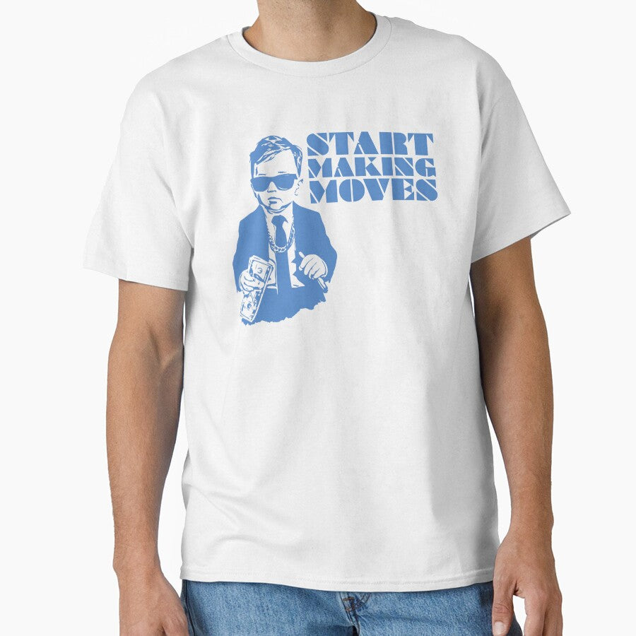 Start Making Moves Business Baby, Blue by UNK-Fatigues