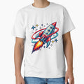 Retro Space Rocket by rebelpop