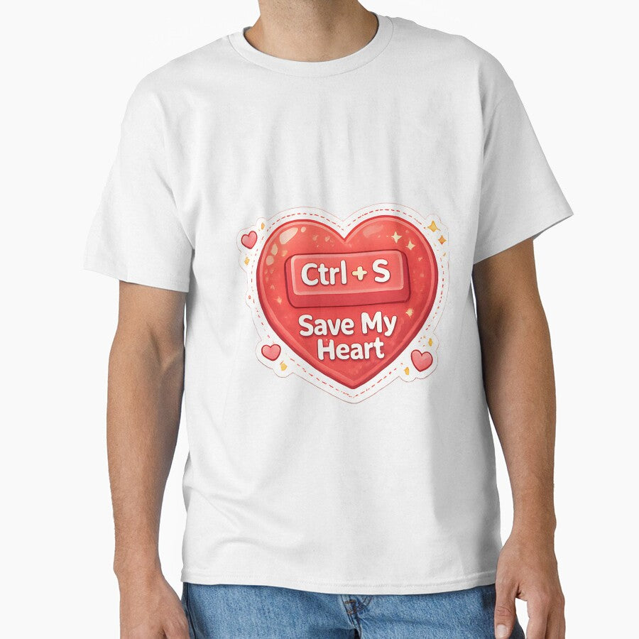 Ctrl+S Save My Heart – Keyboard Shortcut Valentine Gift for Programmers & Computer Lovers by UC-AbelBooks