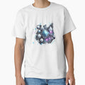 Futuristic Geometric Design - Abstract Shapes with Glowing Accents by Desireehaz