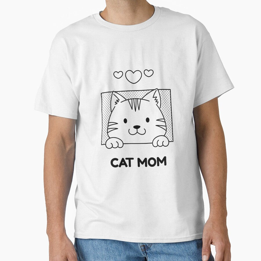 Cat Mom by TeeDesignCo