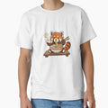 Cute Red Panda Eating Ramen – Kawaii Ramen Lover Foodie Animal Design by snaperos